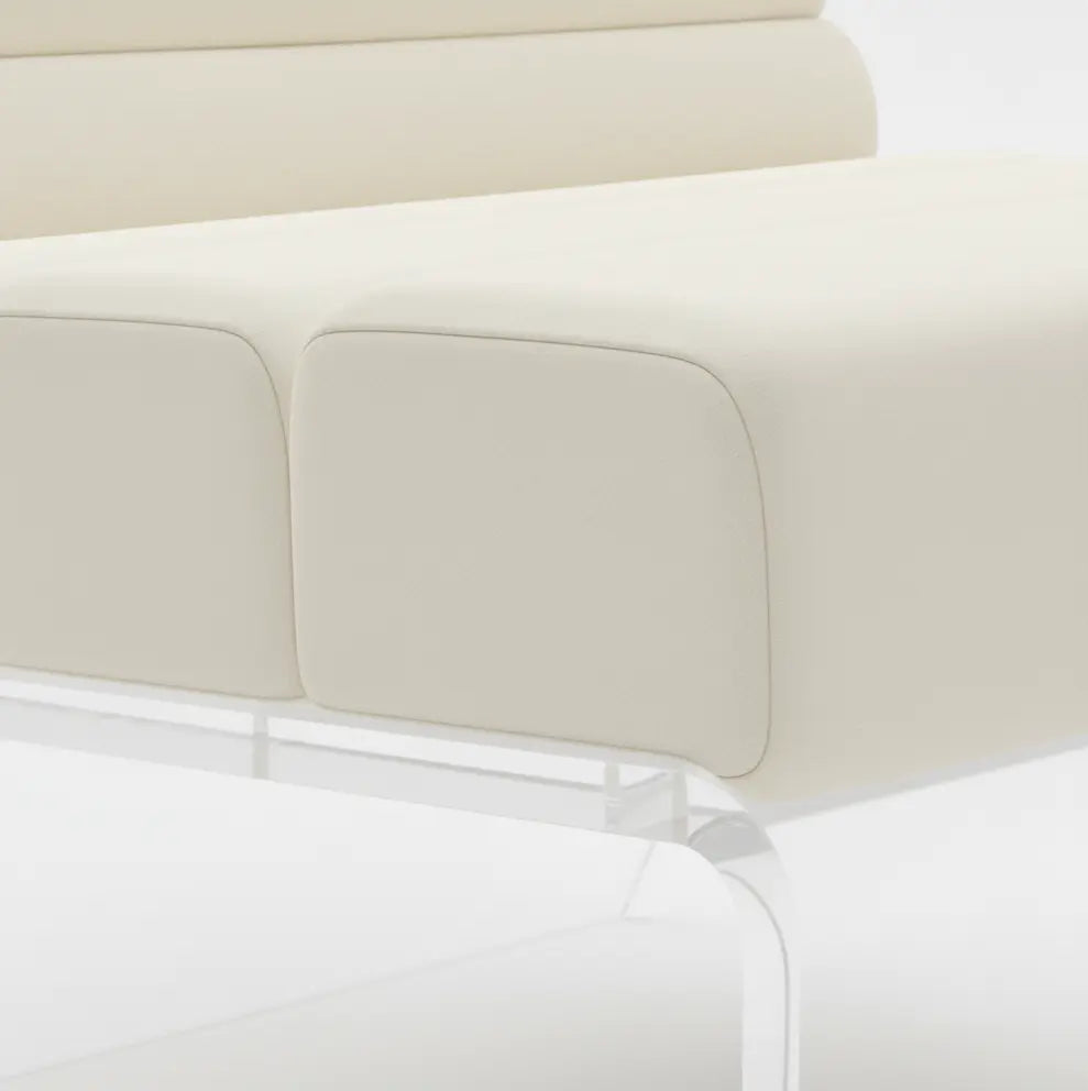 Modern Acrylic Lounge Chair – Luxe Designs