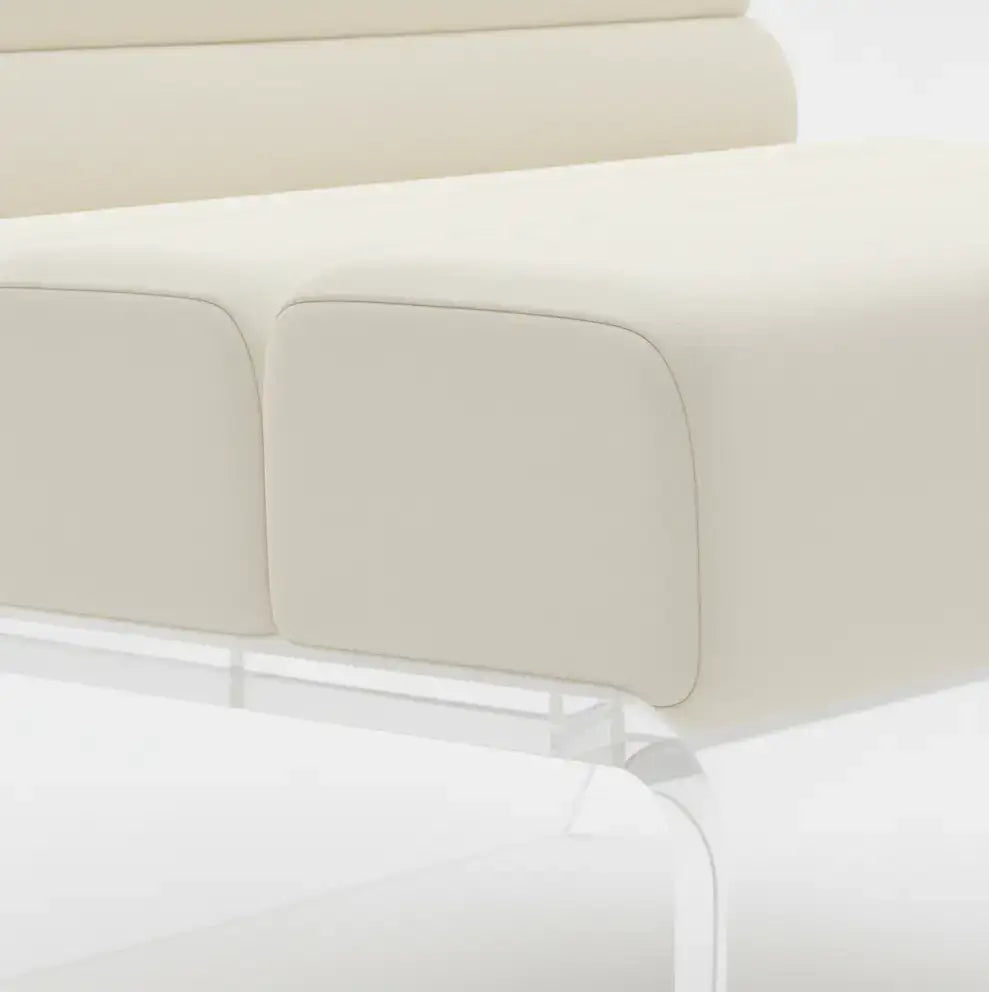 Modern Acrylic Lounge Chair – Luxe Designs