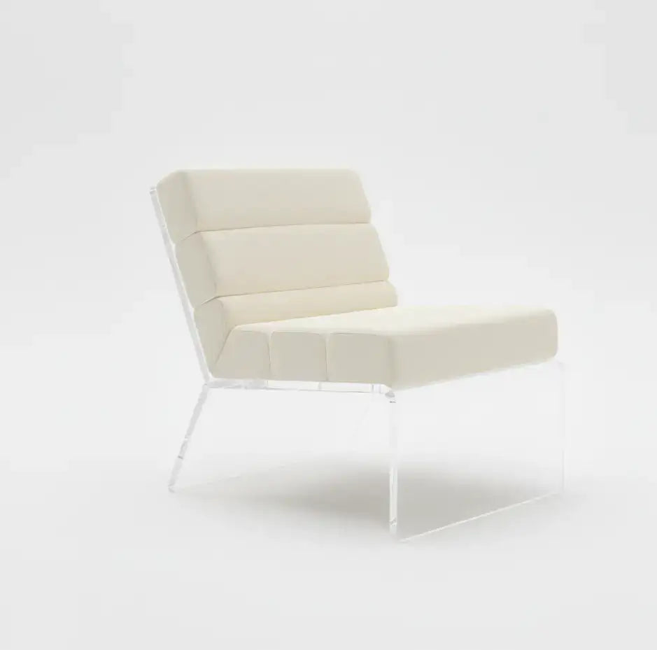 Modern Acrylic Lounge Chair – Luxe Designs