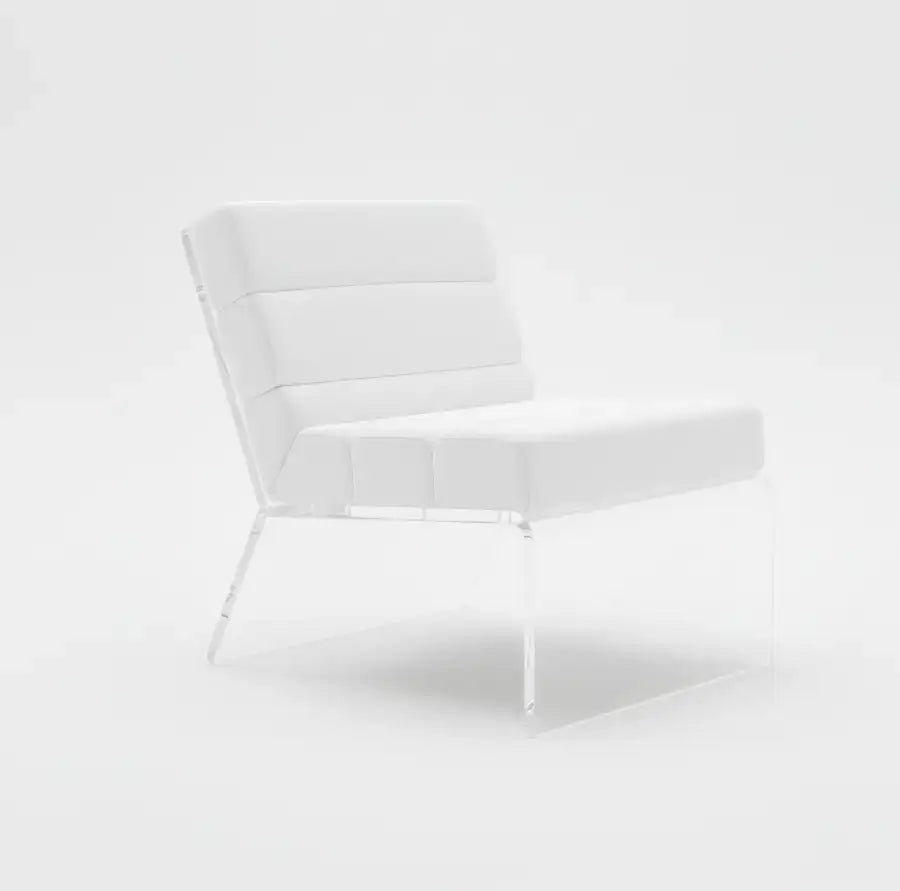Modern Acrylic Lounge Chair – Luxe Designs
