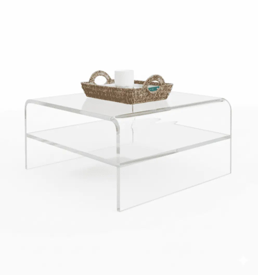 Minimalist Acrylic Coffee Table