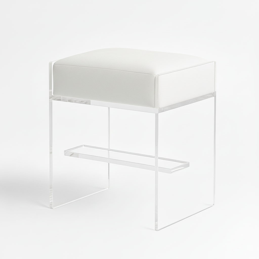 Modern Acrylic Bar Stool South Florida Acrylics