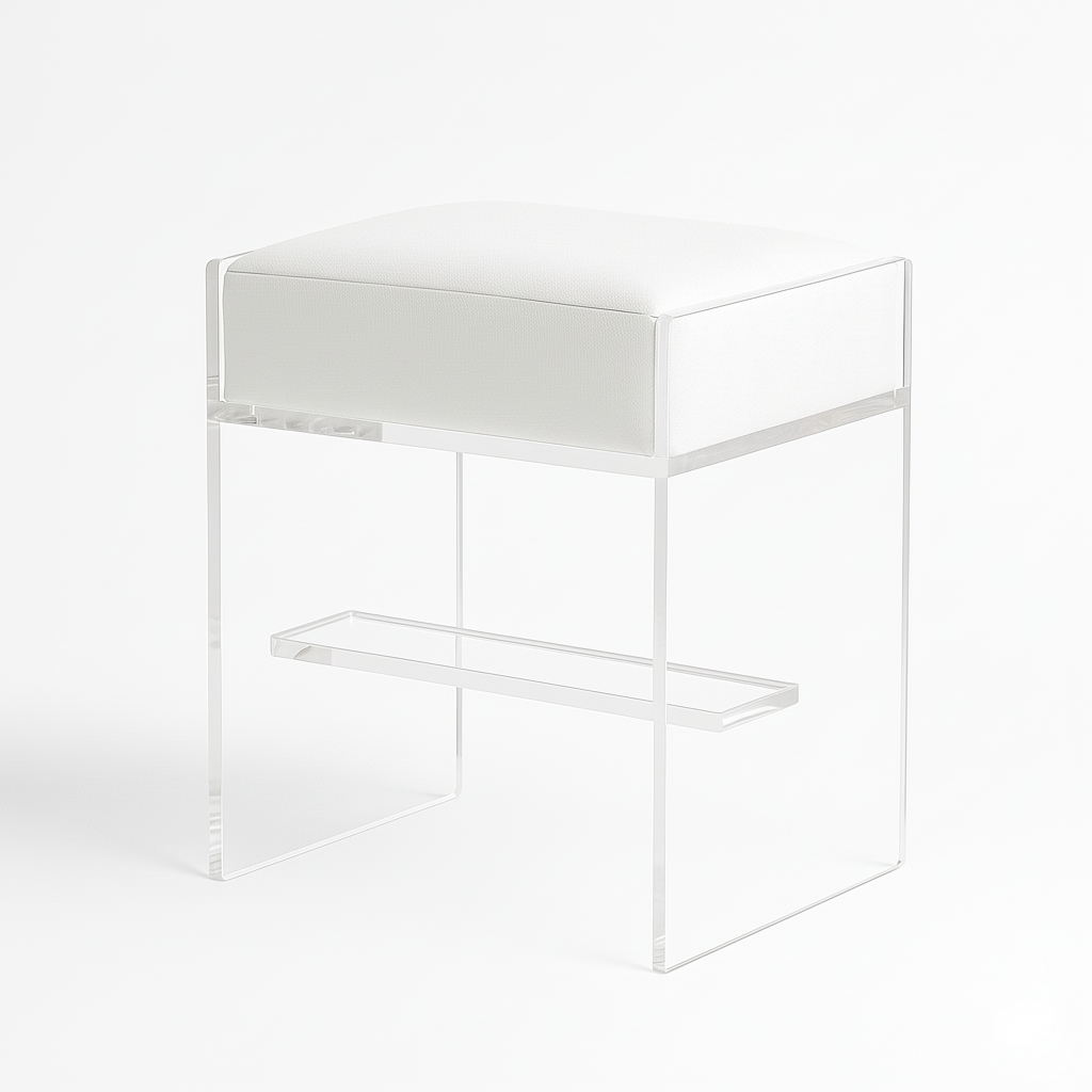 Modern Acrylic Bar Stool