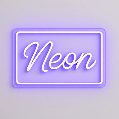 Neon signs
