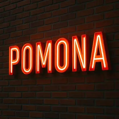 Open Face Channel Letters for Retro Neon-Style Signage