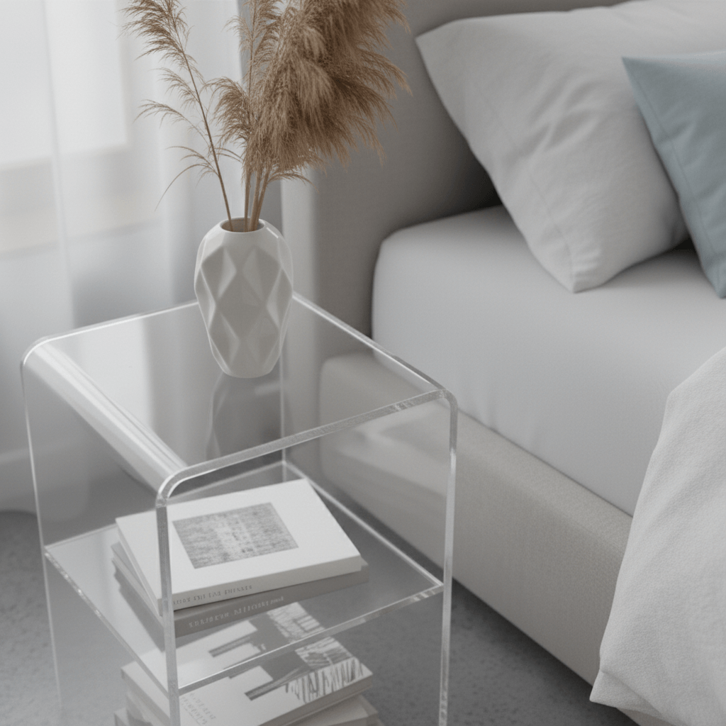 Waterfall Nightstand South Florida Acrylics