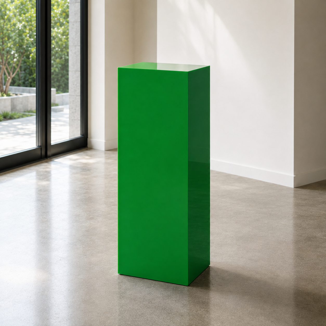 Colored Acrylic Pedestals – Display Stands