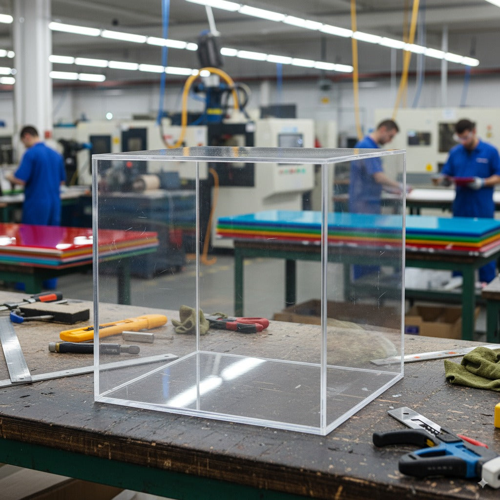 5-Sided Acrylic Display Case South Florida Acrylics