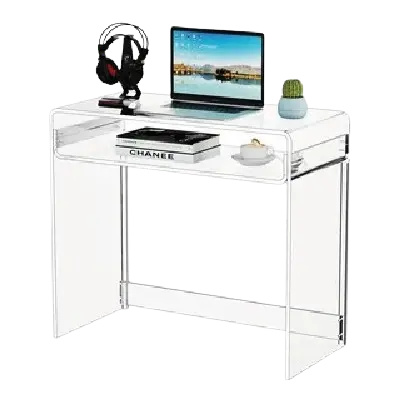 Clear Acrylic Desk for Modern Offices & Home Workspaces
