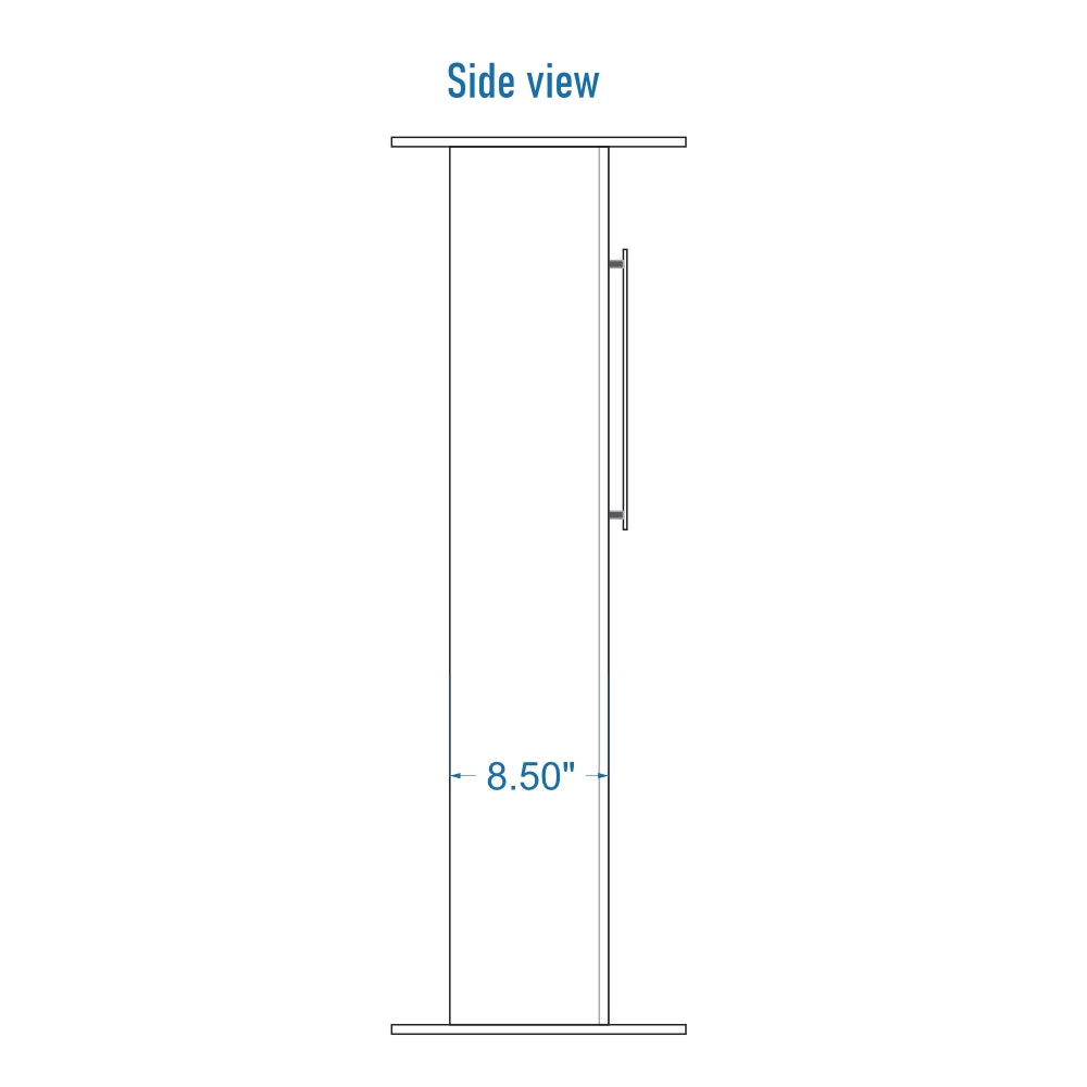 Acrylic Podium AT14 – Interchangeable Logo Panel