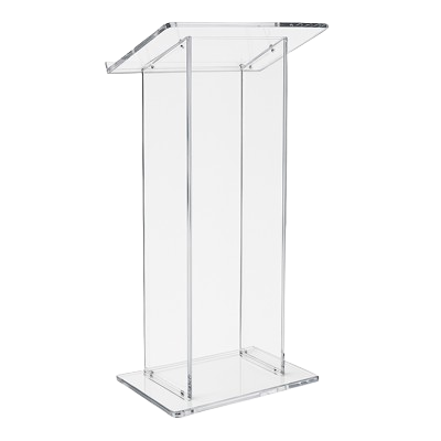 Acrylic podiums