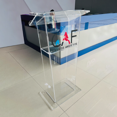 Acrylic podium AT04