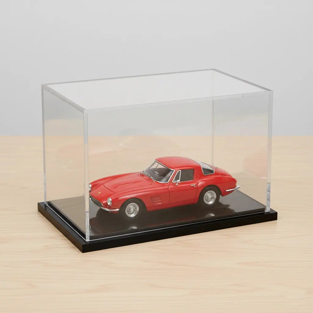 Acrylic Display Box with Base for Wall and Retail Displays