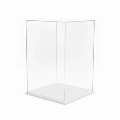 Acrylic Display Box with Base for Wall and Retail Displays