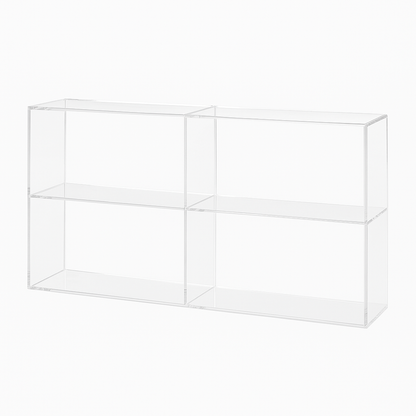 Acrylic Horizontal Bookshelf & Display Shelf