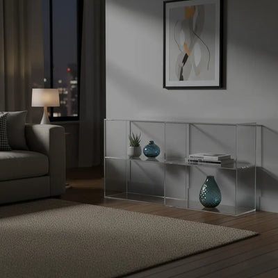 Acrylic Horizontal Bookshelf & Display Shelf