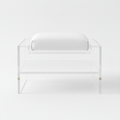 Modern Clear Acrylic Accent Chair