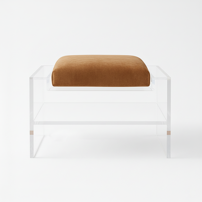 Modern Clear Acrylic Accent Chair