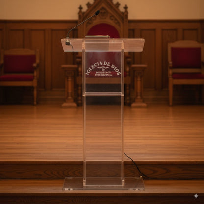 Acrylic podium AT01