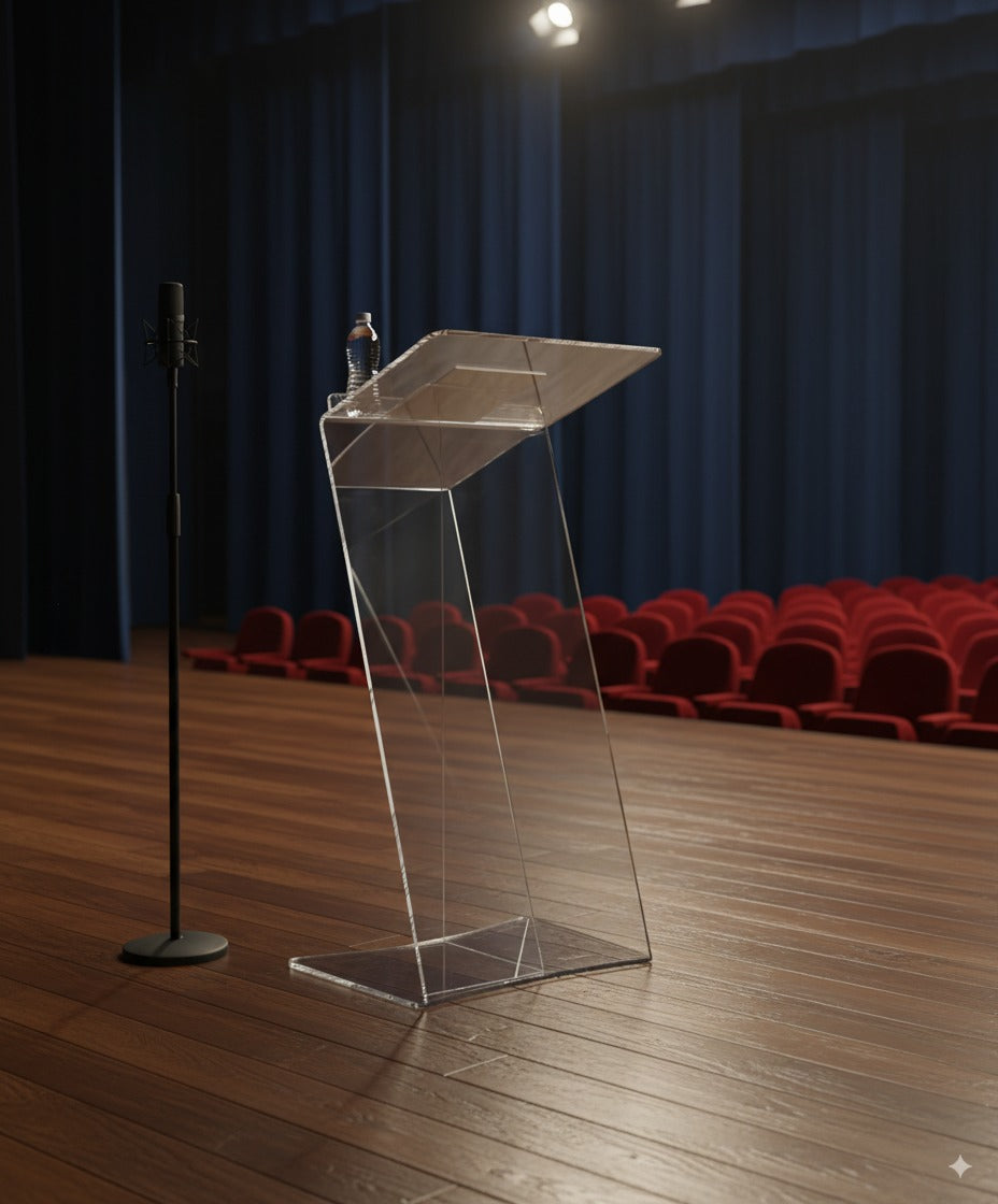 Acrylic podium AT10