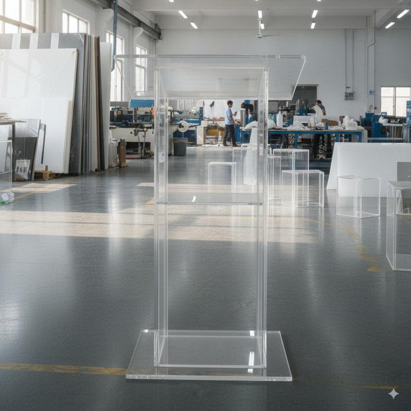 Acrylic podium AT12