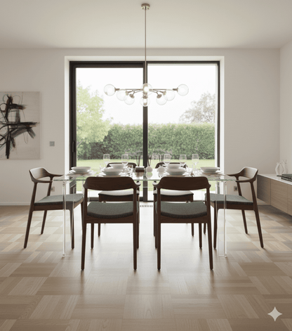 Clear Acrylic Dining Table