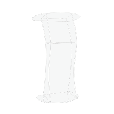 Acrylic podium AT05