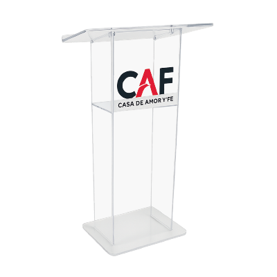 Acrylic podium AT04