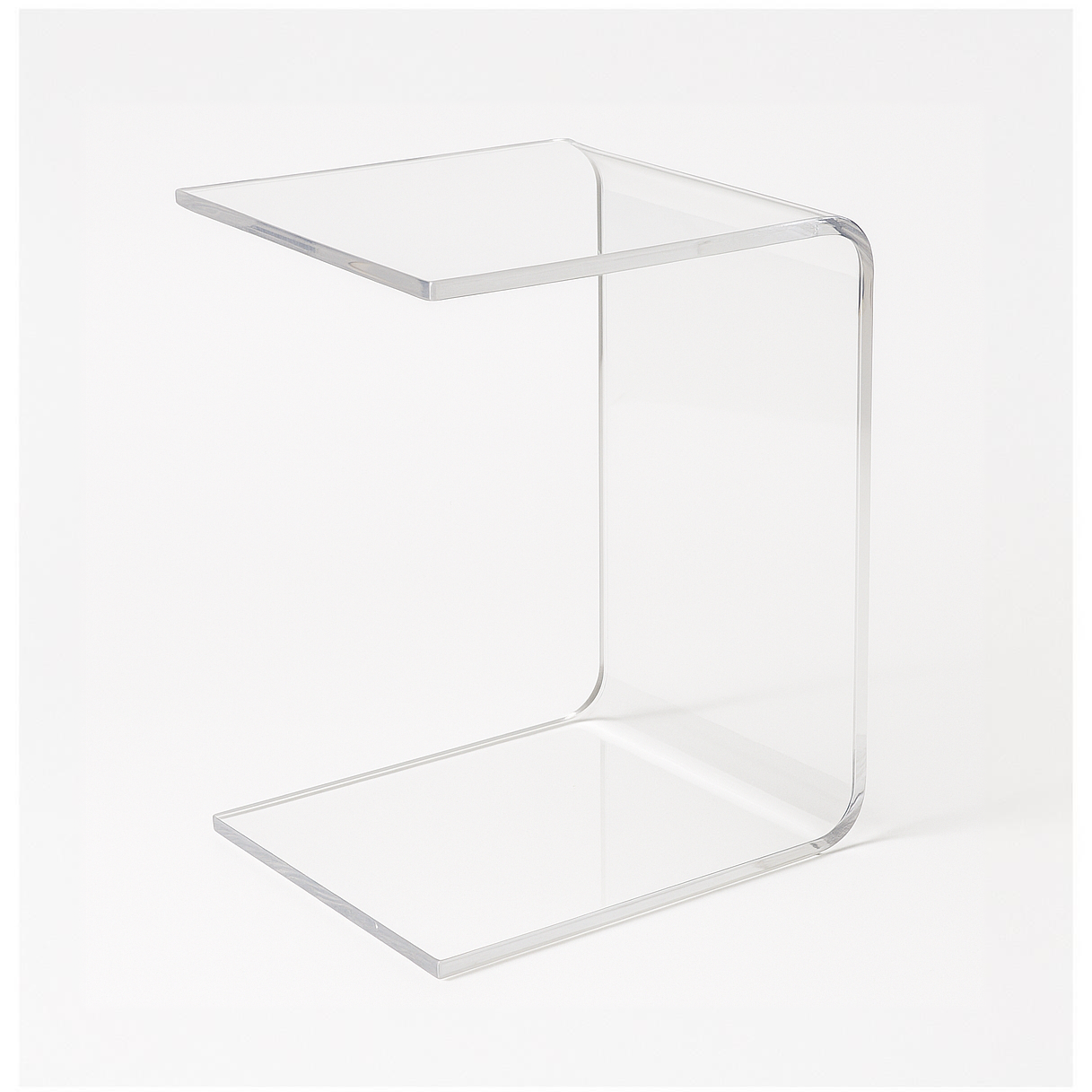 C-Shaped Nightstand South Florida Acrylics