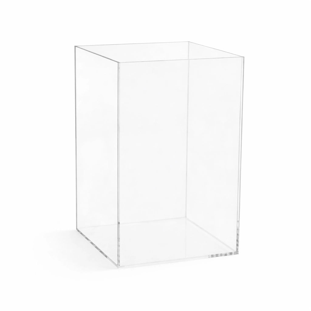 Clear Acrylic 5-Sided Display Pedestal Tower