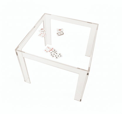 Clear Acrylic Game Table