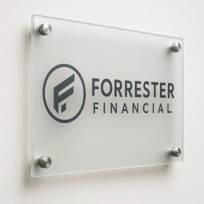 Frosted Acrylic Signs