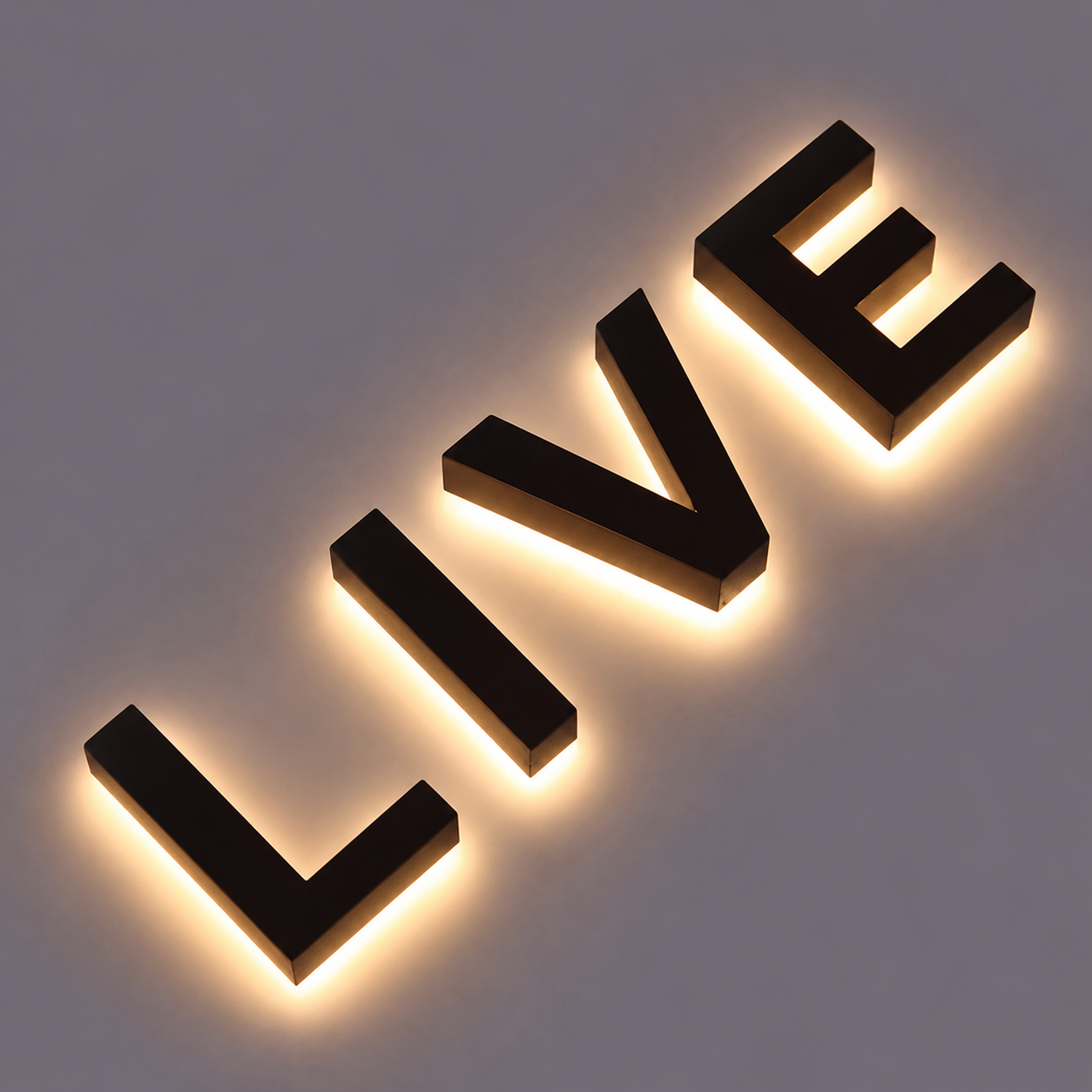 Custom Metal Letters Signs – Fabricated Dimensional Lettering