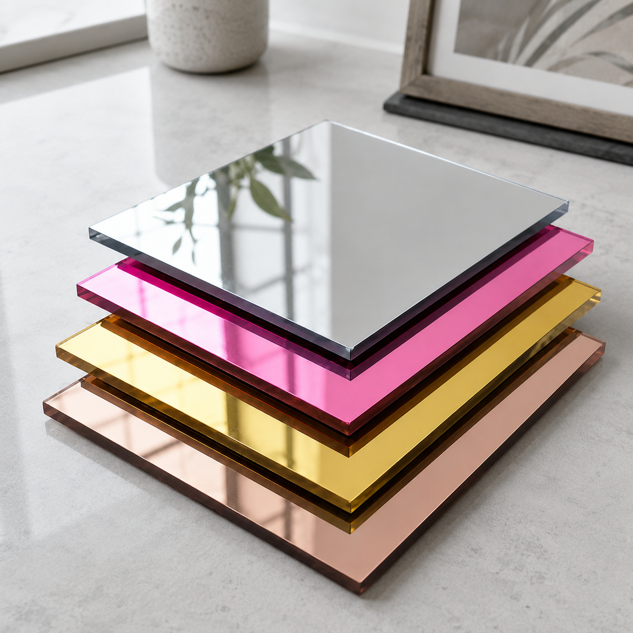 Mirror Acrylic Sheets – Lightweight Reflective Acrylic Panels