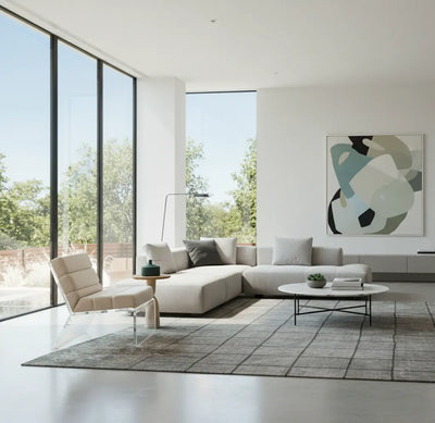Modern Acrylic Lounge Chair – Luxe Designs