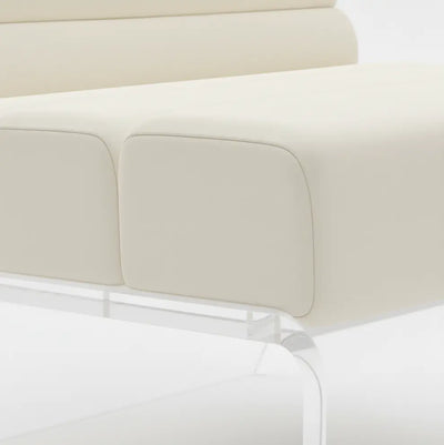 Modern Acrylic Lounge Chair – Luxe Designs