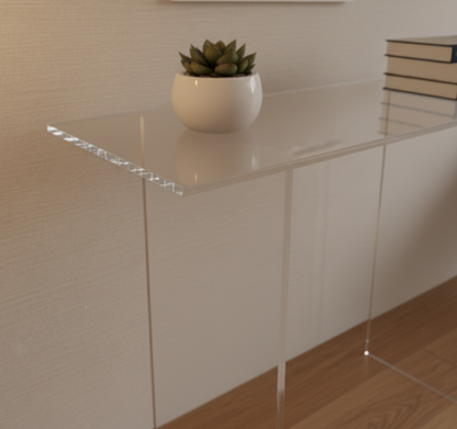Modern Acrylic Entry Table