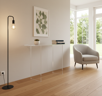 Modern Acrylic Entry Table