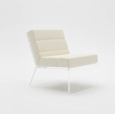 Modern Acrylic Lounge Chair – Luxe Designs