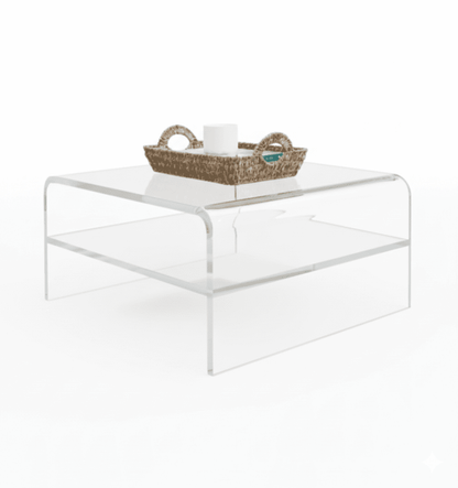 Minimalist Acrylic Coffee Table