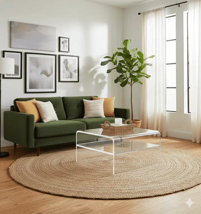 Minimalist Acrylic Coffee Table