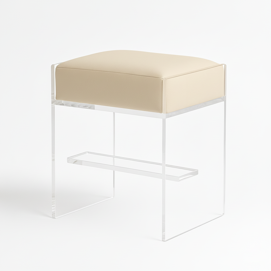 Modern Acrylic Bar Stool
