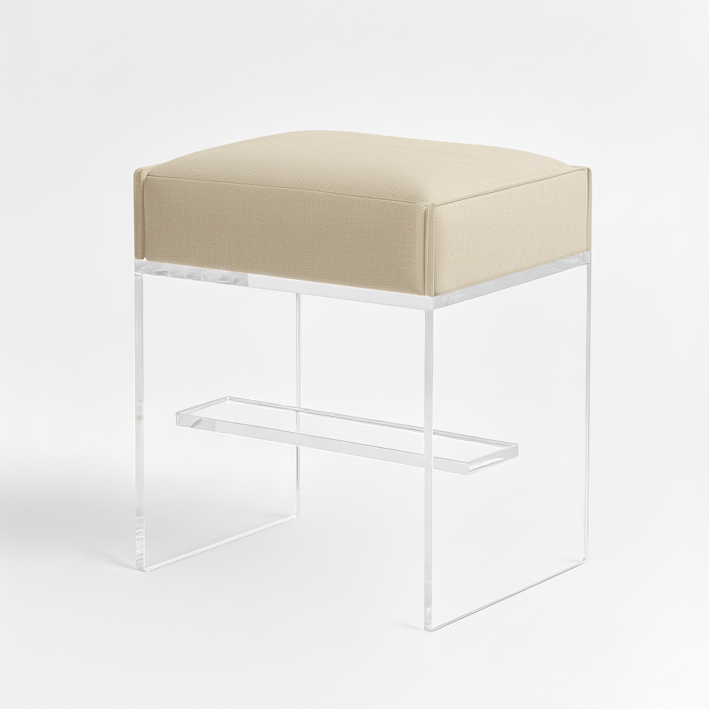 Modern Acrylic Bar Stool