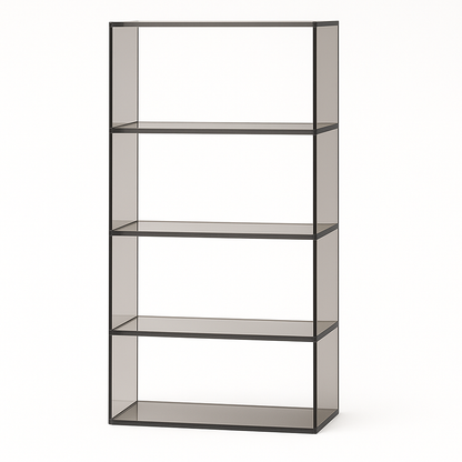 Transparent Acrylic High Bookcase