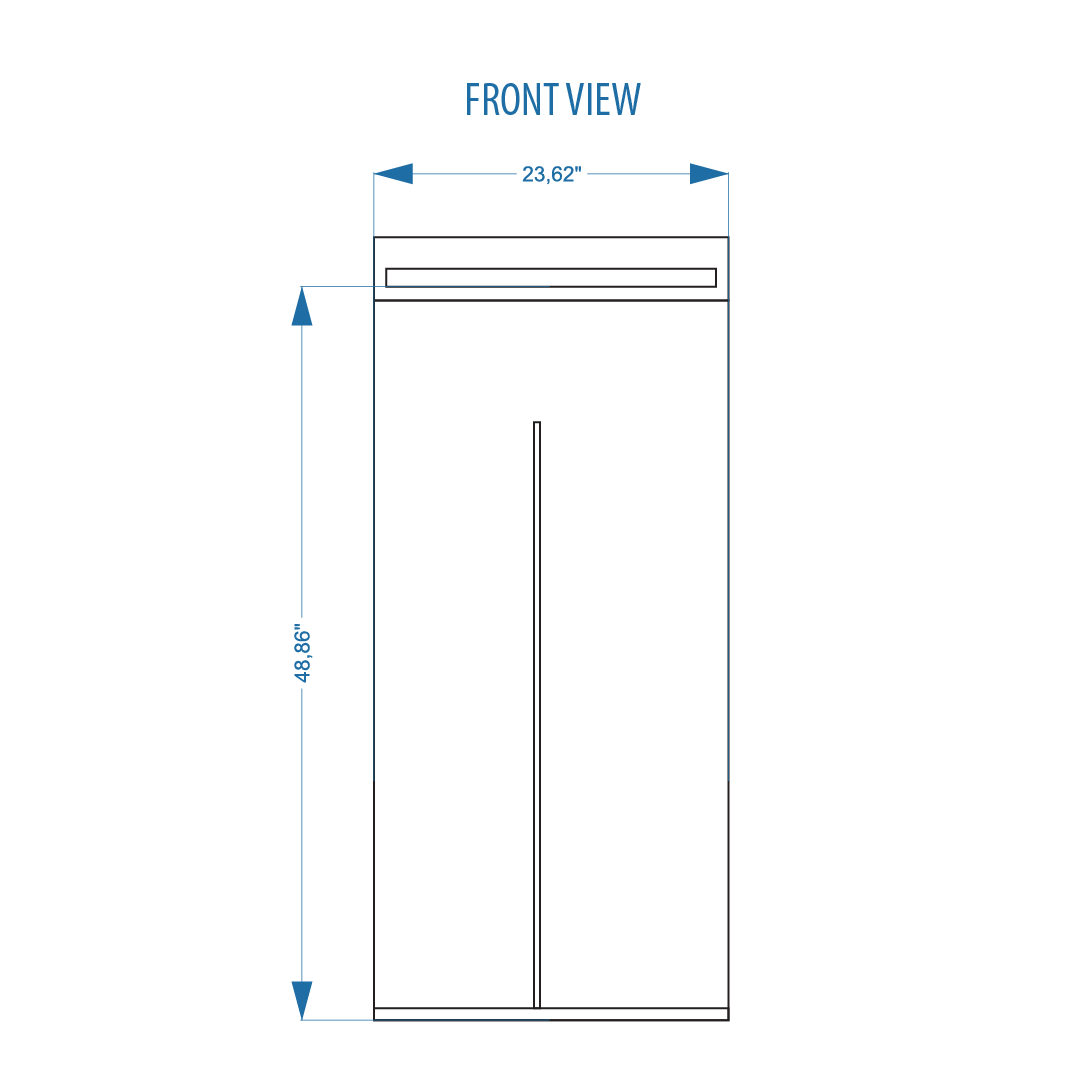 Acrylic Podium AT10 – Modern Slanted Clear Acrylic Lectern