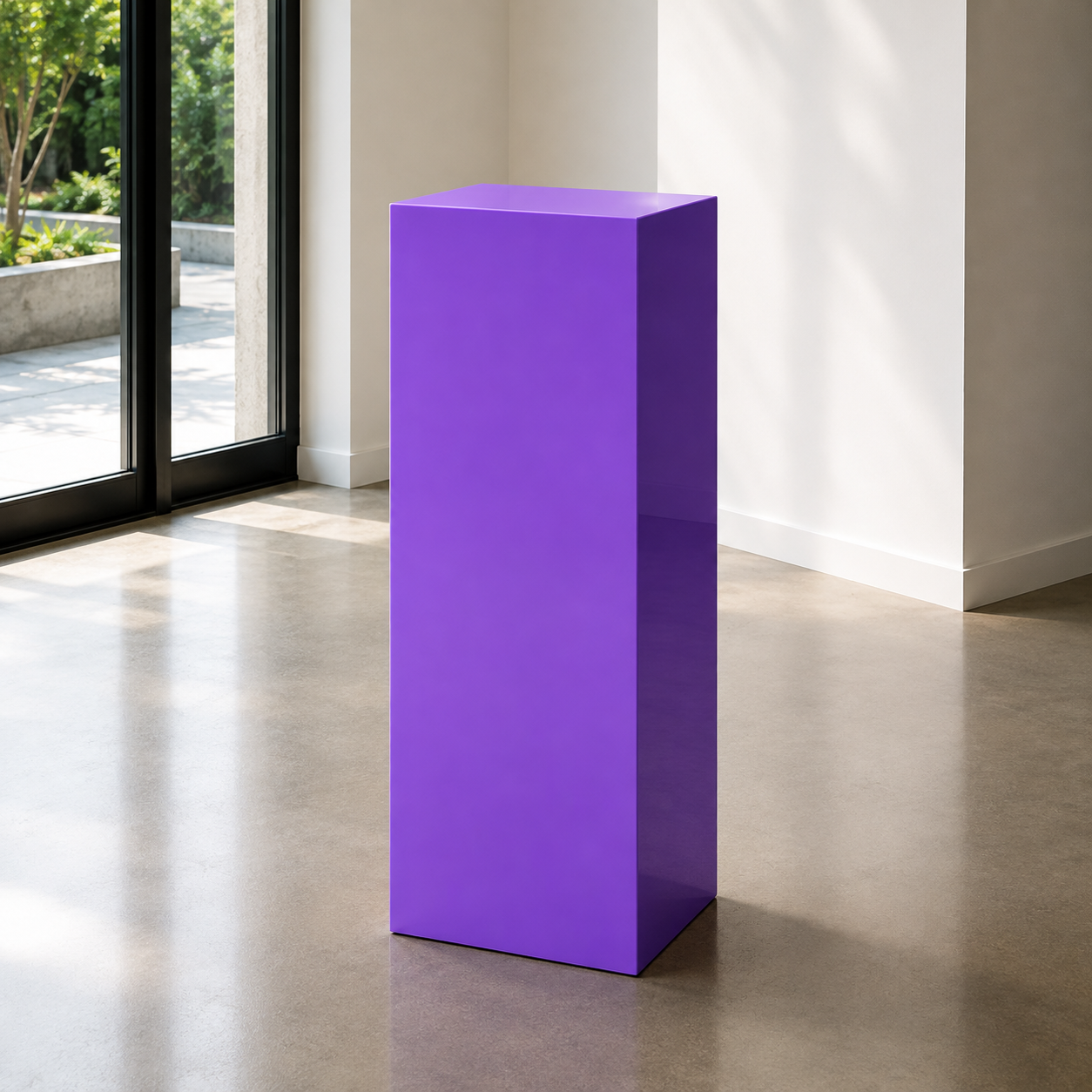 Colored Acrylic Pedestals – Display Stands