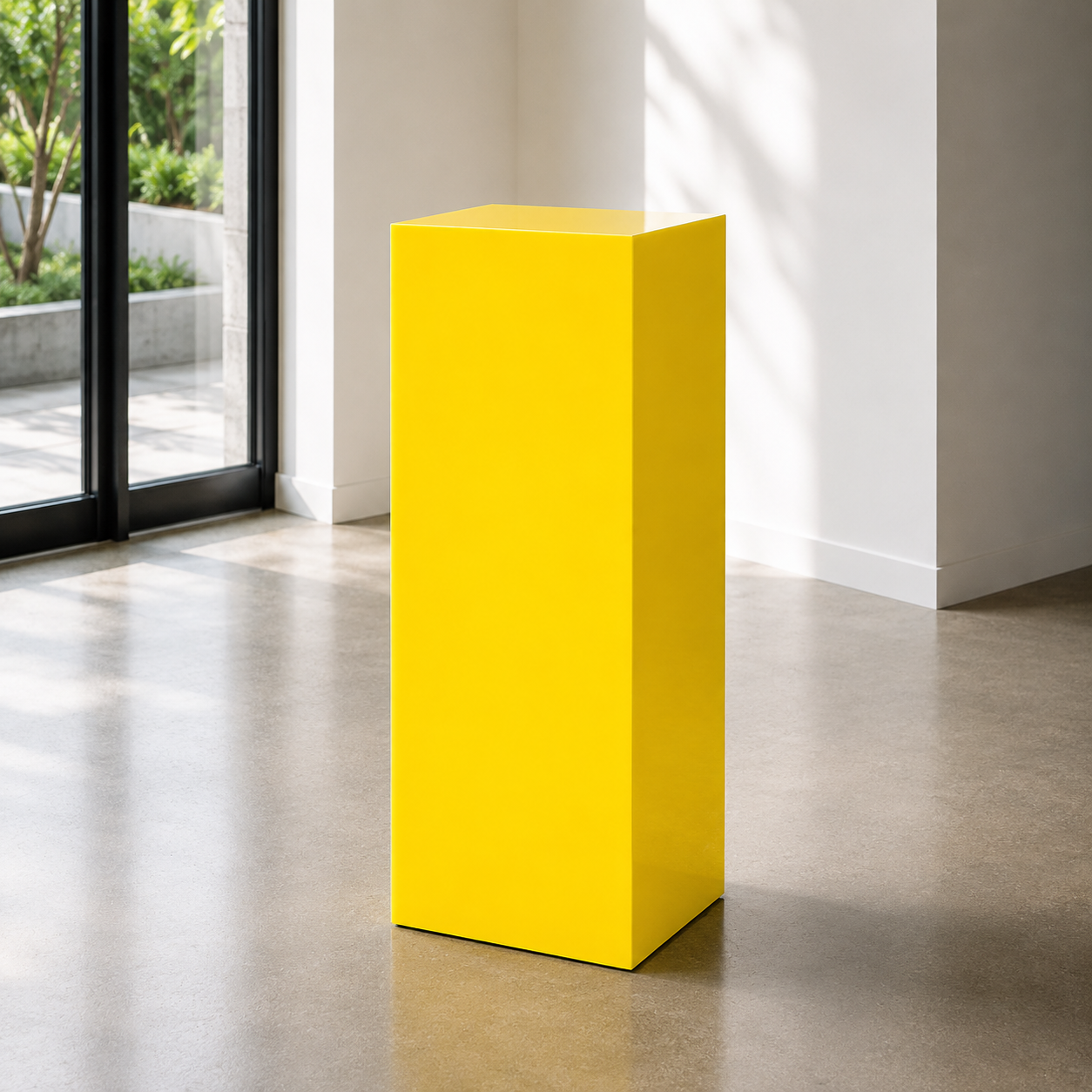 Colored Acrylic Pedestals – Display Stands