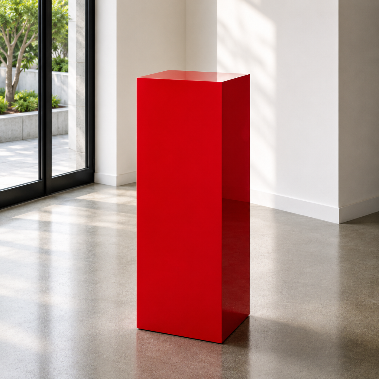 Colored Acrylic Pedestals – Display Stands
