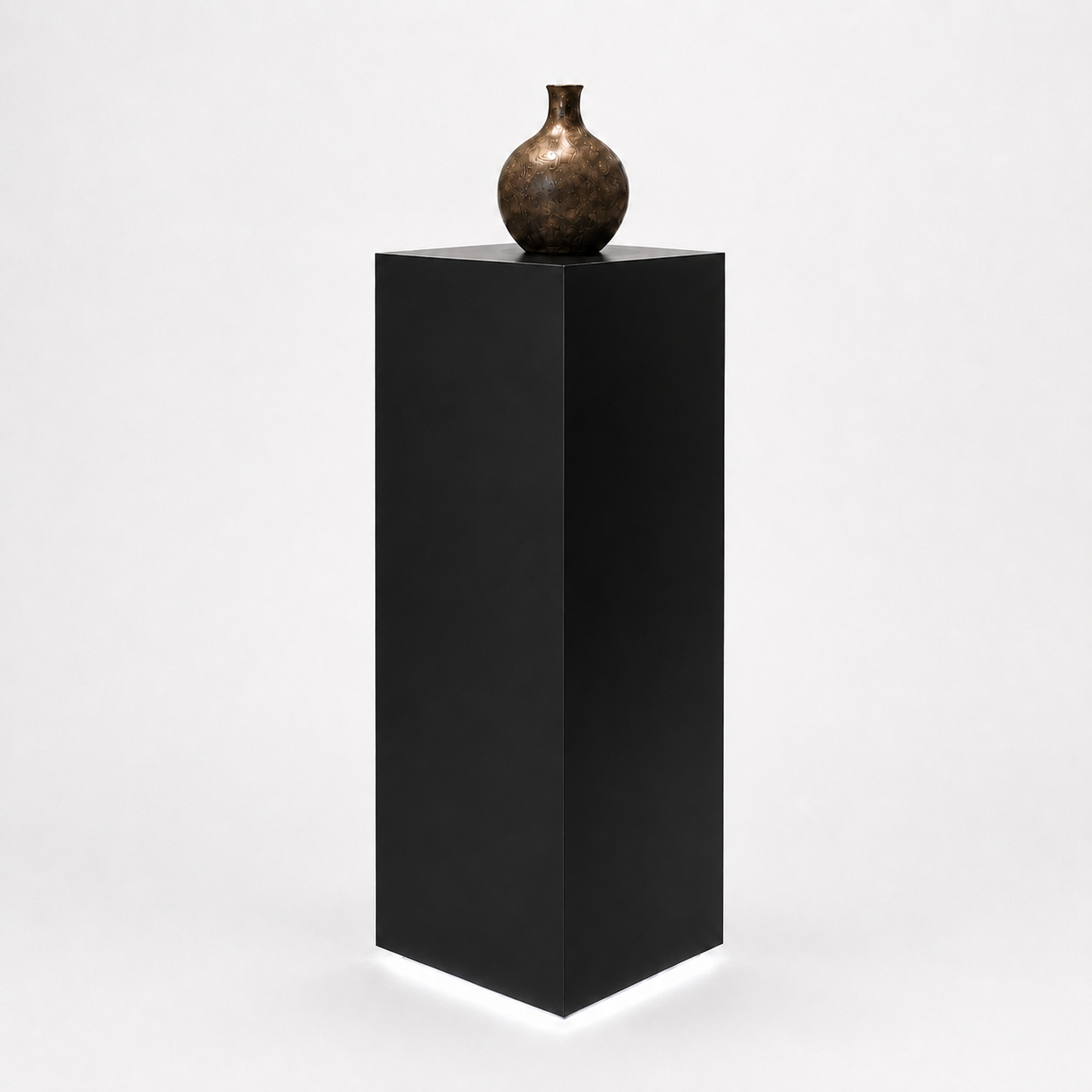 Floor LED Accent Lighted Pedestals – Underlit Display Stands