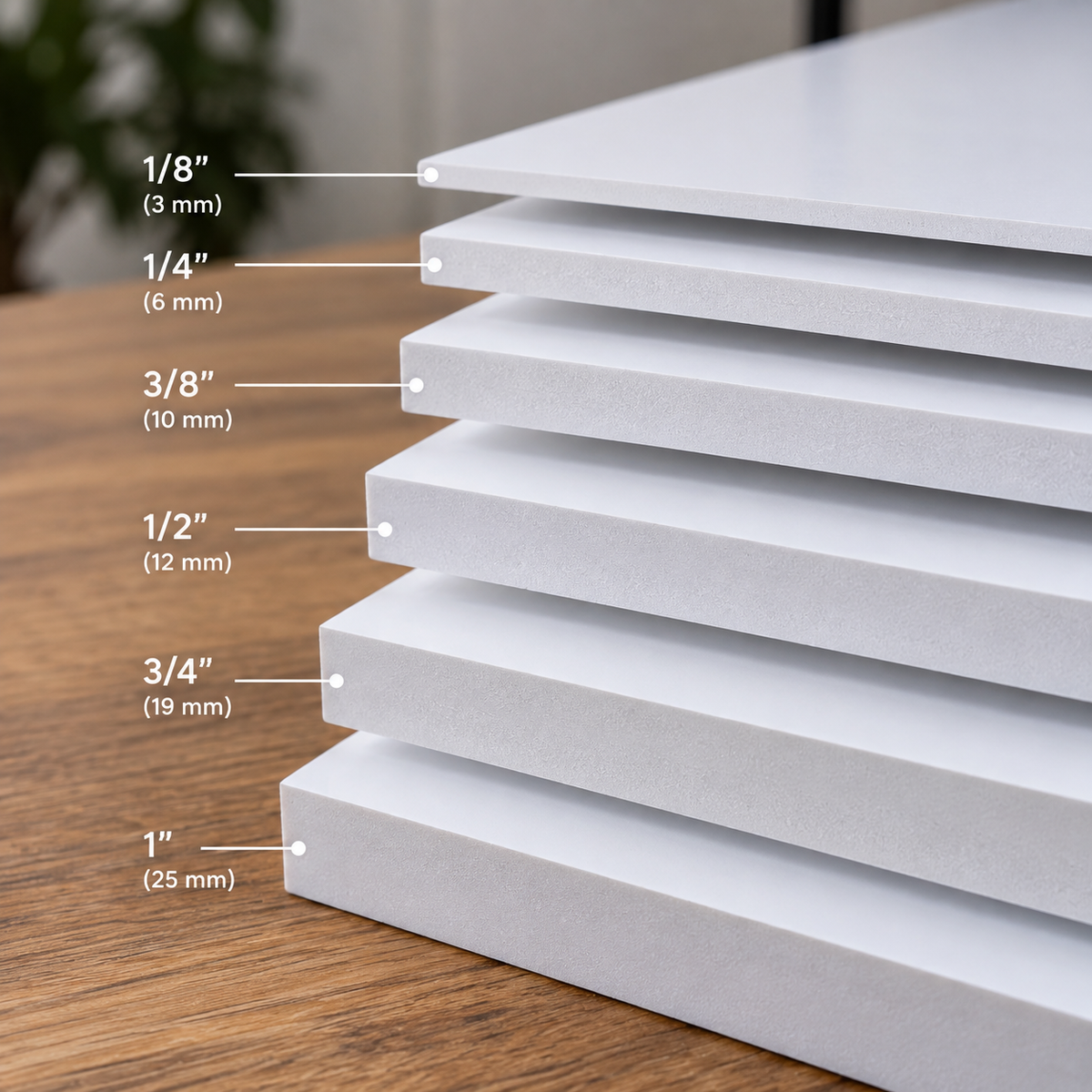 PVC Foam Board Sheets for Signage, Printing & Displays